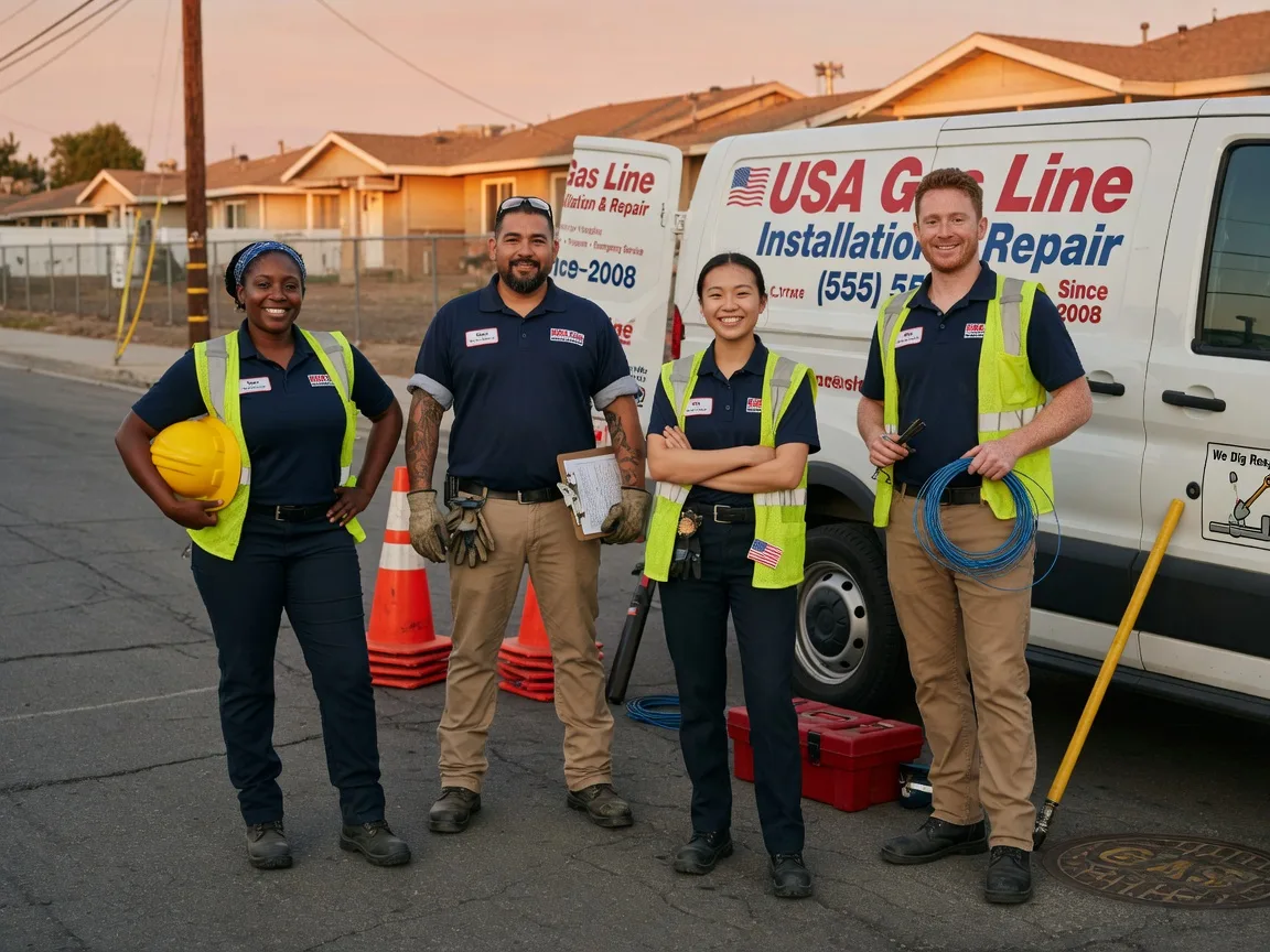 Gas Line Installation company in Upper Tract, WV